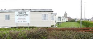 Owens Caravan Park in Towyn