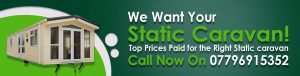 We Buy Static Caravans